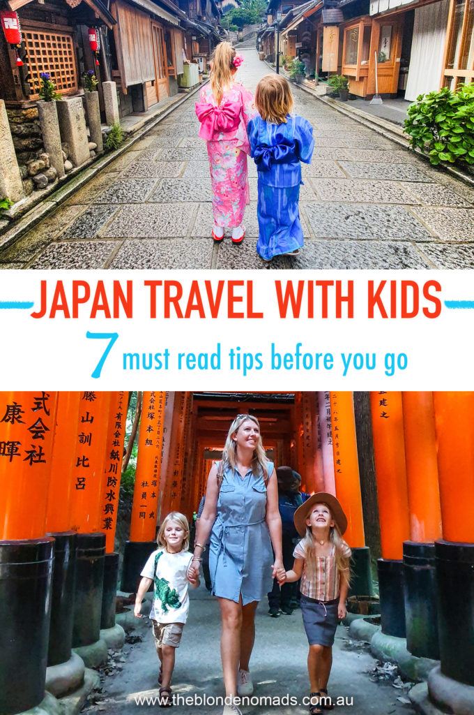 Japan Travel With Kids - 7 must read tips before you go - The Blonde Nomads